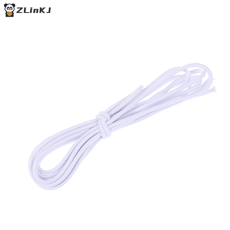 ▶1Pcs Length 300cm 1/2/3/4mm White Round Elastic Rubber Band For Mini Doll Body Assembly Tools Doll Accessories Rope Belt