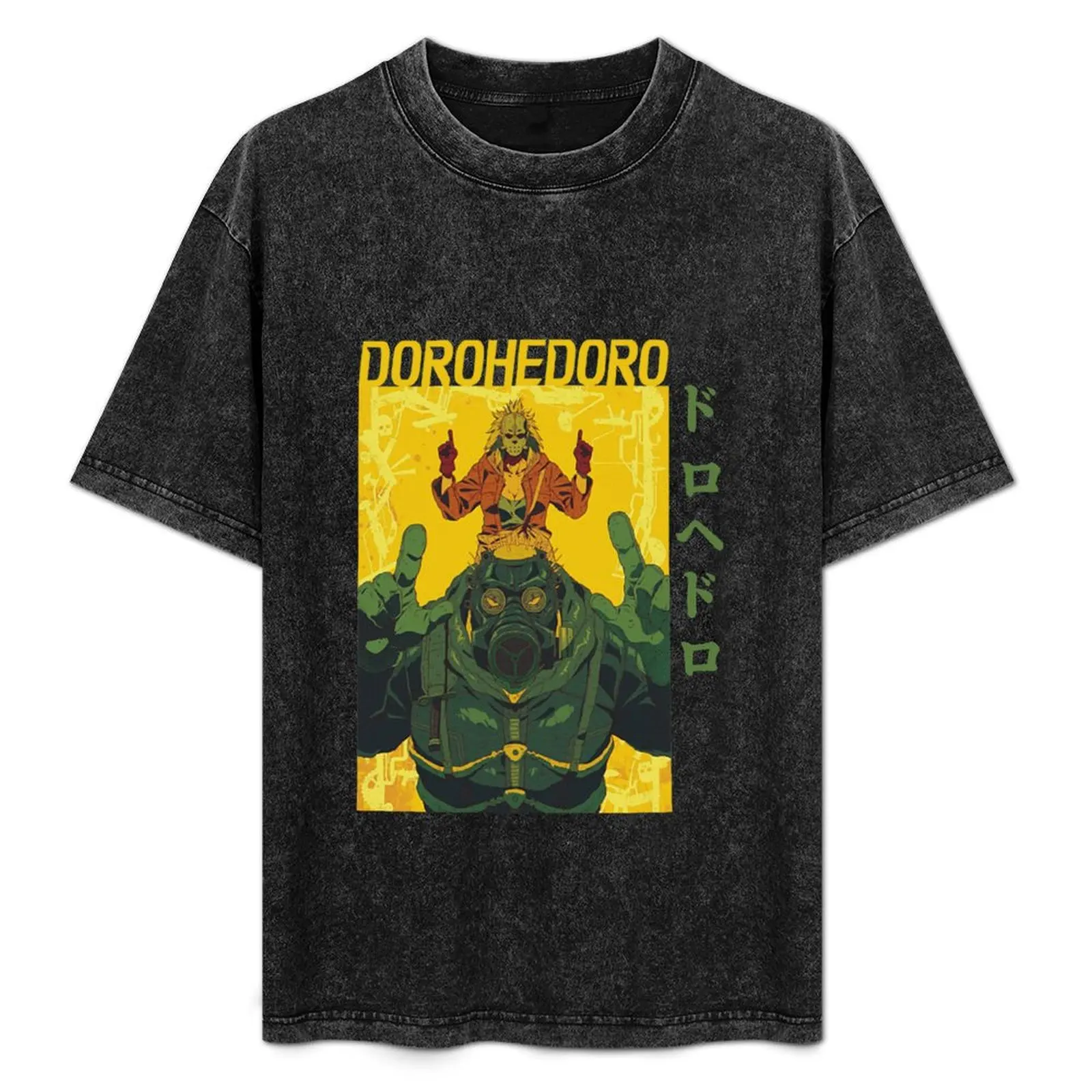 

Dorohedoro anime , Kaiman ,Q hayashida T-Shirt Work Duty Casual T-Shirt