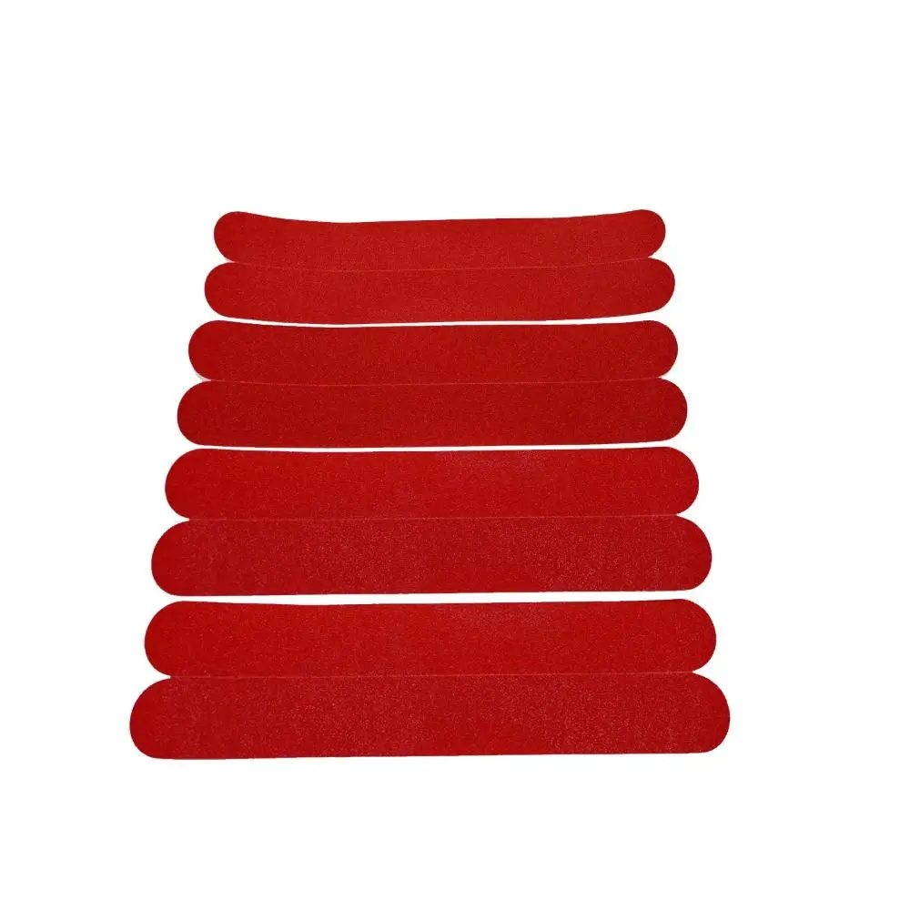 8Pcs Tire Tread Texture Stair Tread Anti-Slip Tape Luminous Waterproof Floor Step Grip Tape Durable Heavy Duty Stair Tread Tape