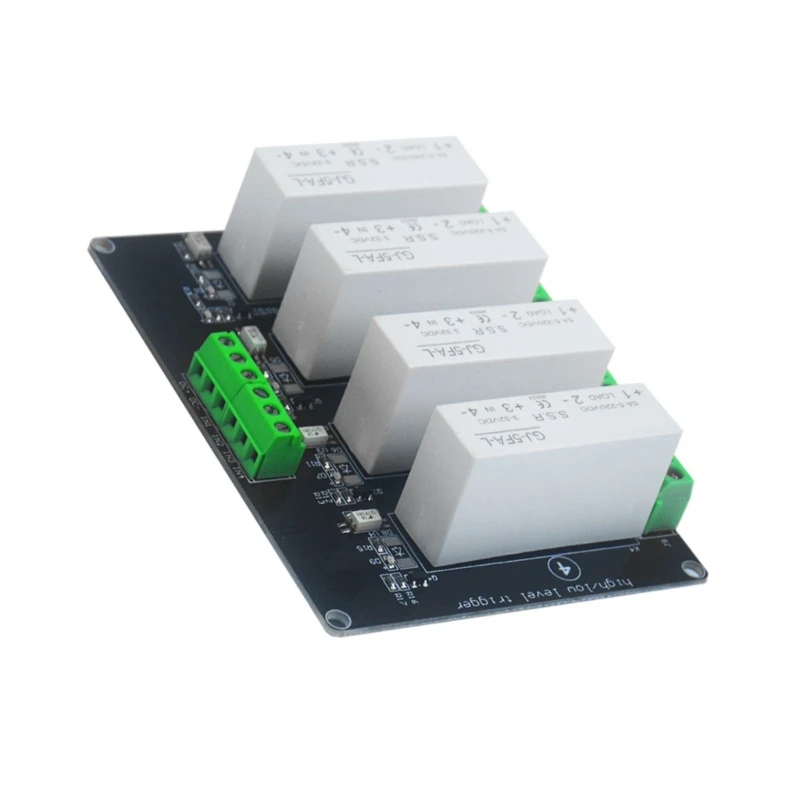 

4 Channel Low Level Triggers Solid States Relays Module Control Phase Relays Solid States Relays Module Replacement for PC