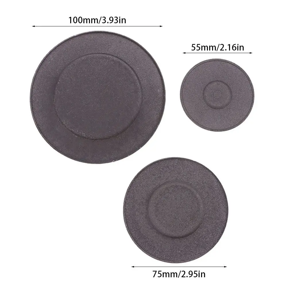 1Pcs Durable 55/75/100MM Burner Cap Iron Concave Top Fire Cover Oven Burner Accessory For SABAF Gas Stove