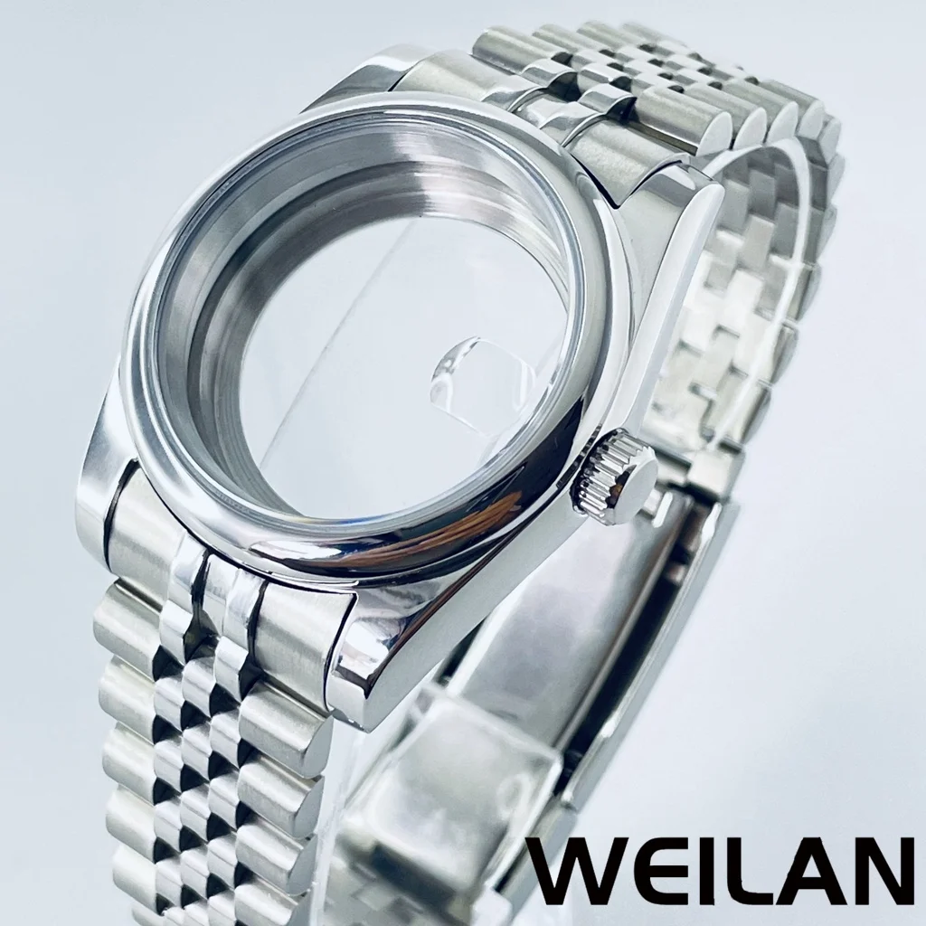 

Серебристые часы с сапфировым стеклом, 36 мм, 40 мм, NH34, NH35, NH36, NH38, NH39, NH70, NH72, ETA2824, PT5000