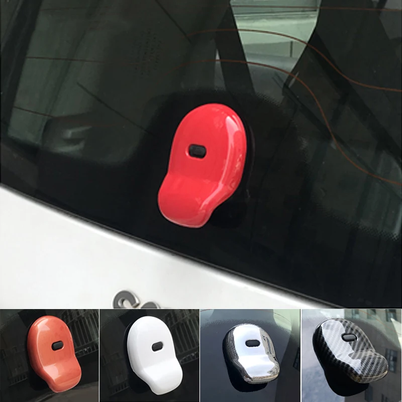 Car Trunk Door Handle Cover Rear windshield Sticker For Mercedes Smart 453 fortwo Car Exterior Decoration Styling Accessories