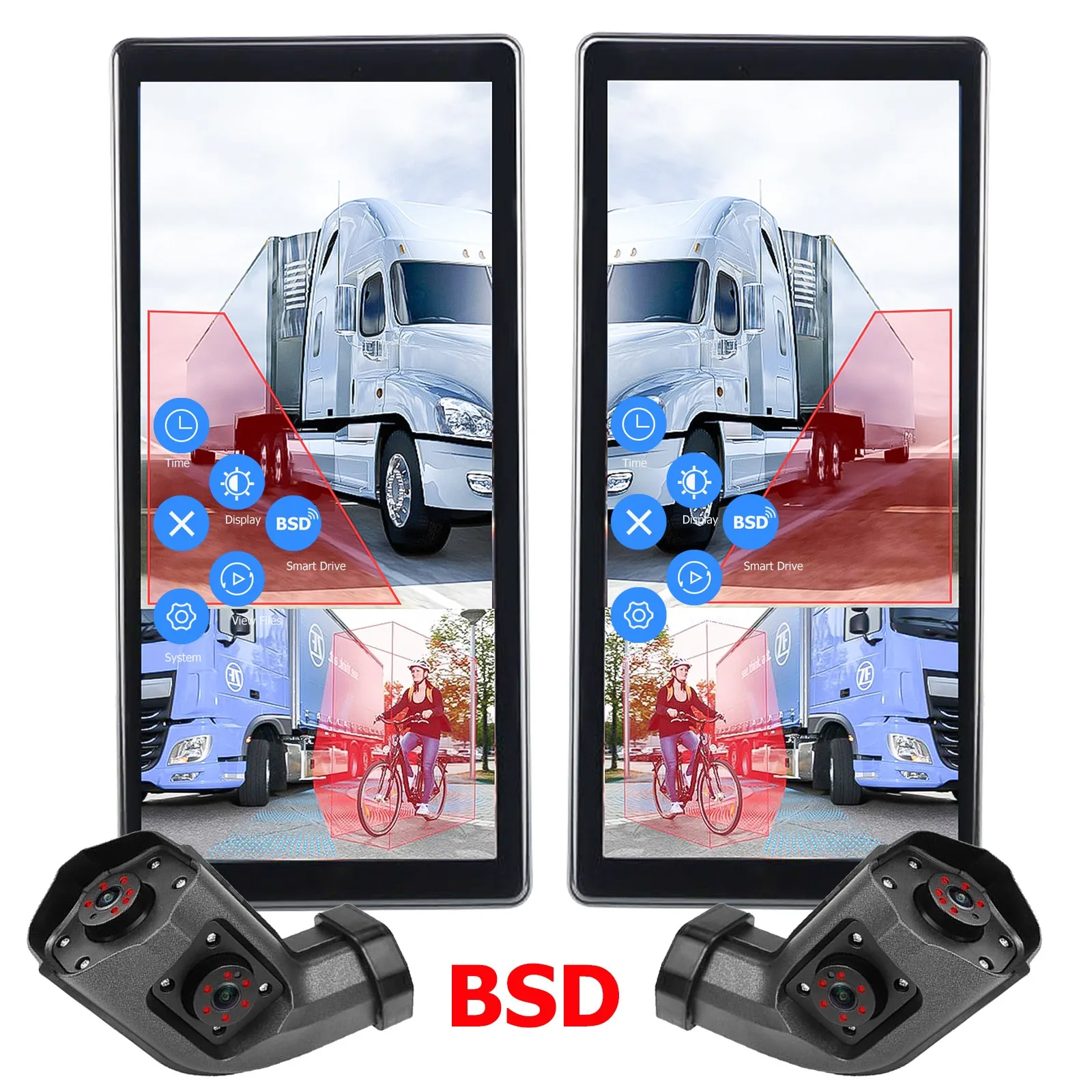 BSD Electronic Rear View Mirror 10.36