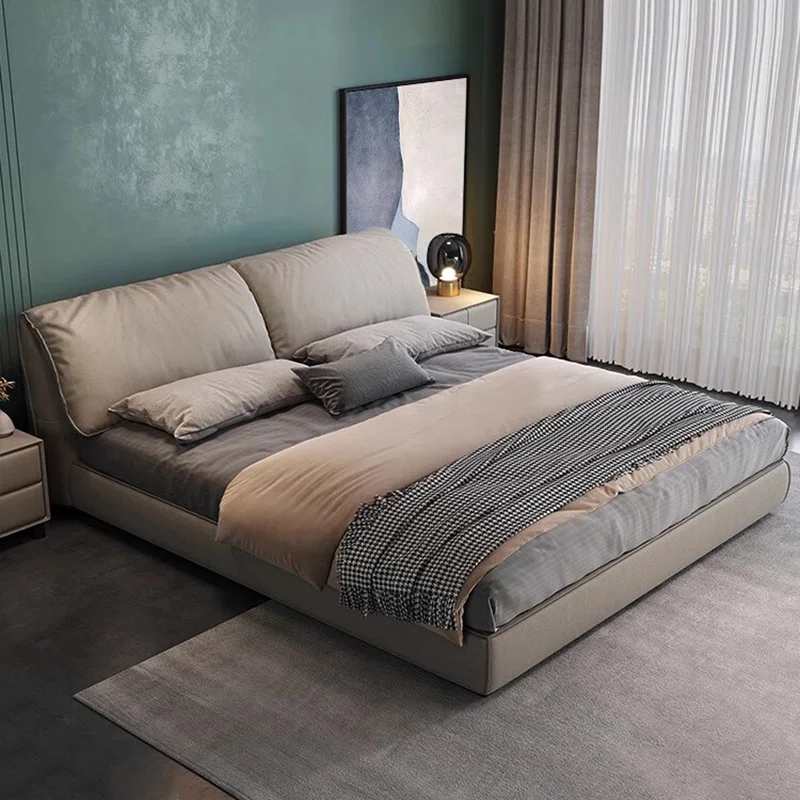 

European Bedroom Double Bed Free Shipping King Size Bed Modern Luxury Camas De Matrimonio Dormitorio Bedroom Decoration