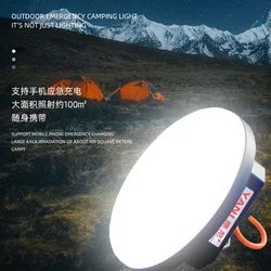 LED Outdoor Portable Camping Tent Light, Household Lighting Hanging Light, Multifunctional Rechargeable Emergency Lighting