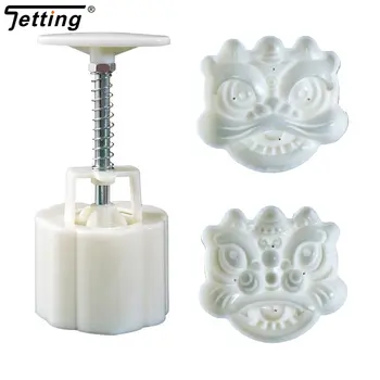 2個裝 75克 餅乾印章 中國新年月餅模具 國龍造型 手壓翻糖糕點家用DIY廚房工具 10 最佳銷售 月餅壓模 - №6