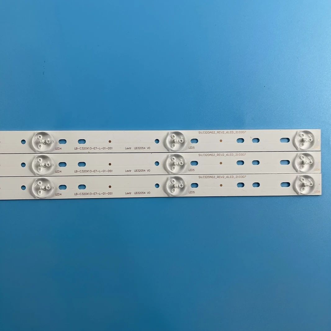 LED TV Illumination For BBK 32LEM-3081/T2C LED Bar Backlight Strip Line Rulers SVJ320AG2-Rev2-6LED-130307 LB-C320X14-E11-H-G1-SE