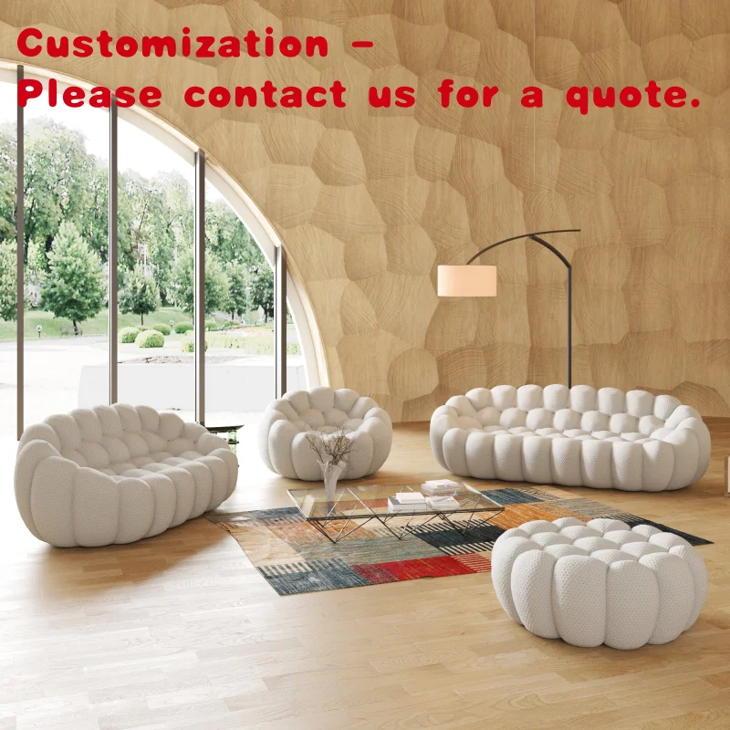 custom.Atunus Compressed Vacuum Foam French Furniture Designer Couch Green 3 Seater Green Bubble Sofa