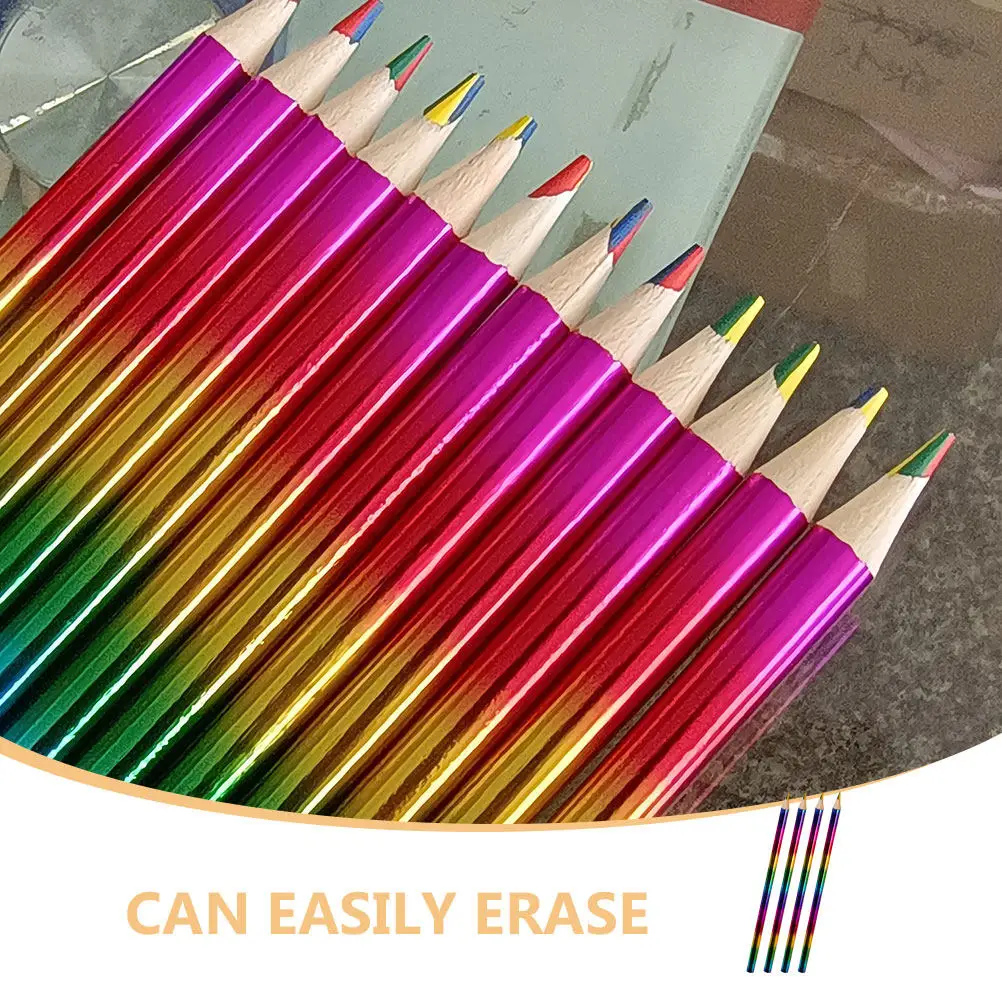 

12Pcs Color Pencil Set Wooden Colored Pencils for School Drawing Painting Easy Erase Student Gift Art Classroom Supplies