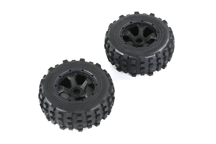 1/5 Scale Truck Dirt Knobby Tires Wheels for ROVAV HPI Baja 5T 5SC Traxxas X-maxx LOSI 5IVE-T DBXL 195*80mm