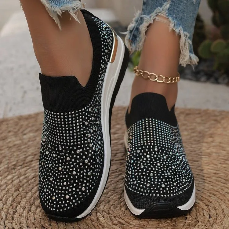 Women Sneakers New Fashion Lightweight Designer Loafers Casual Flats Shoes Outdoor Breathable Sneakers Women Shoes for Women