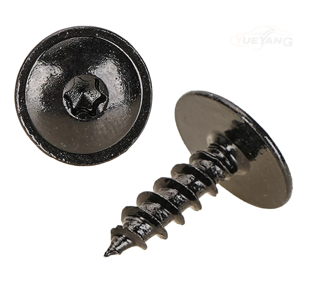 YUEYANG N90974701 Motorabdeckung Unterbodenschutz Spritzschutz Radkasten Torx-Schrauben Befestigungsclips Universal VW Audi T20 T25 Auto-Zubehör – Detail 4
