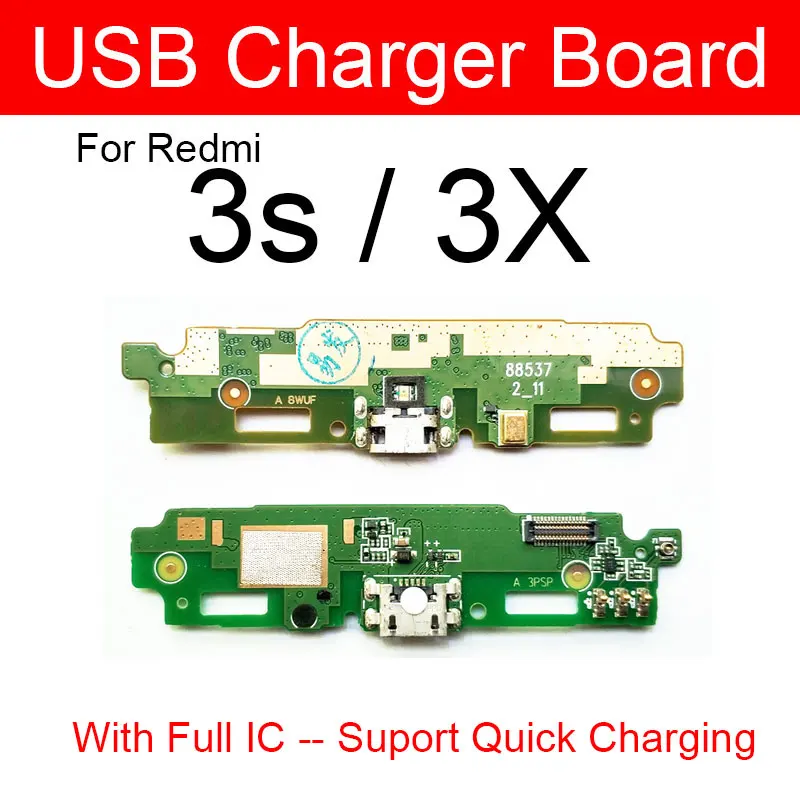 Charging USB Jack Port Board For Xiaomi Redmi 9 9A 8 8A 7 7A 6 6A 5 5 Plus 4A 4X 3S 3X 3Pro USB Charger Dock Board Repair Parts