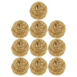 10pcs Soldering Tip Cleaner Steel Wool Iron Copper Wire Cleaning Tools Household Balls Soldering Tip Cleaner Brass Wire Balls