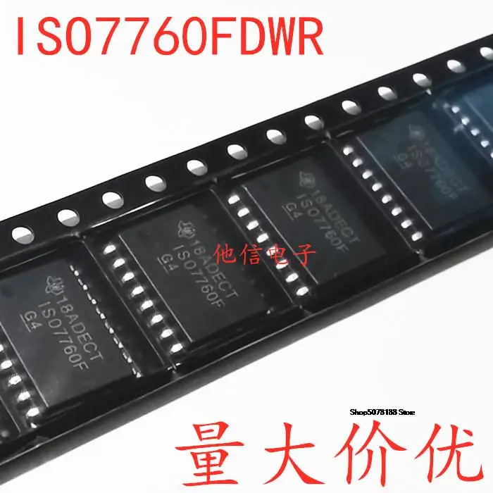 

ISO7760FDWR SOIC-16 ISO7760FDW