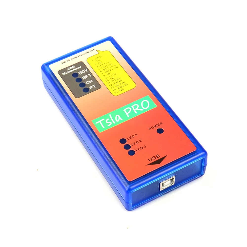 For Tsla PRO Diagnostic Tool For Tesla S/X/3 Models CAN Multiplexer Scanner Interface With USB Connection Cables view 3