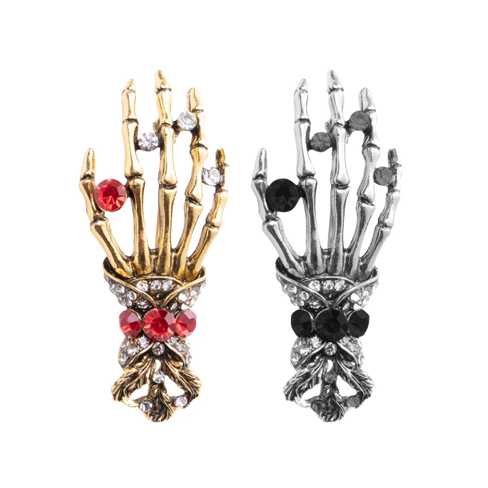 

Retro Skull Brooch 1pc Alloy Dark Men's And Women's Jewelry Halloween Celebration Party Daily Decoration Design Accessories 2024