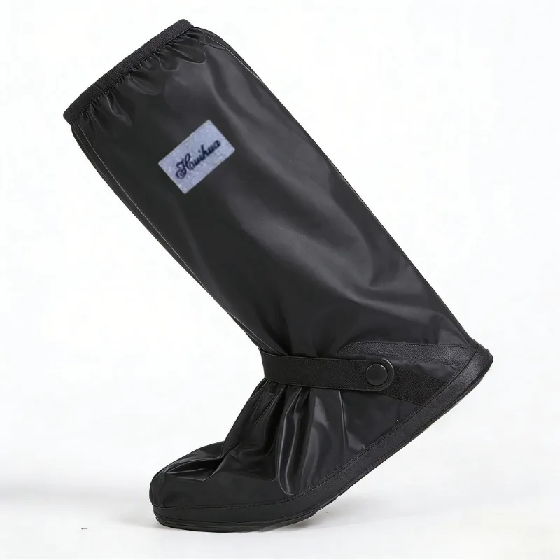 

Waterproof Motorcycle Rain Boots Cover Anti Slip Cycling Shoes Protectors for Rainy Snowy Weather Unisex Reusable Riding Gear