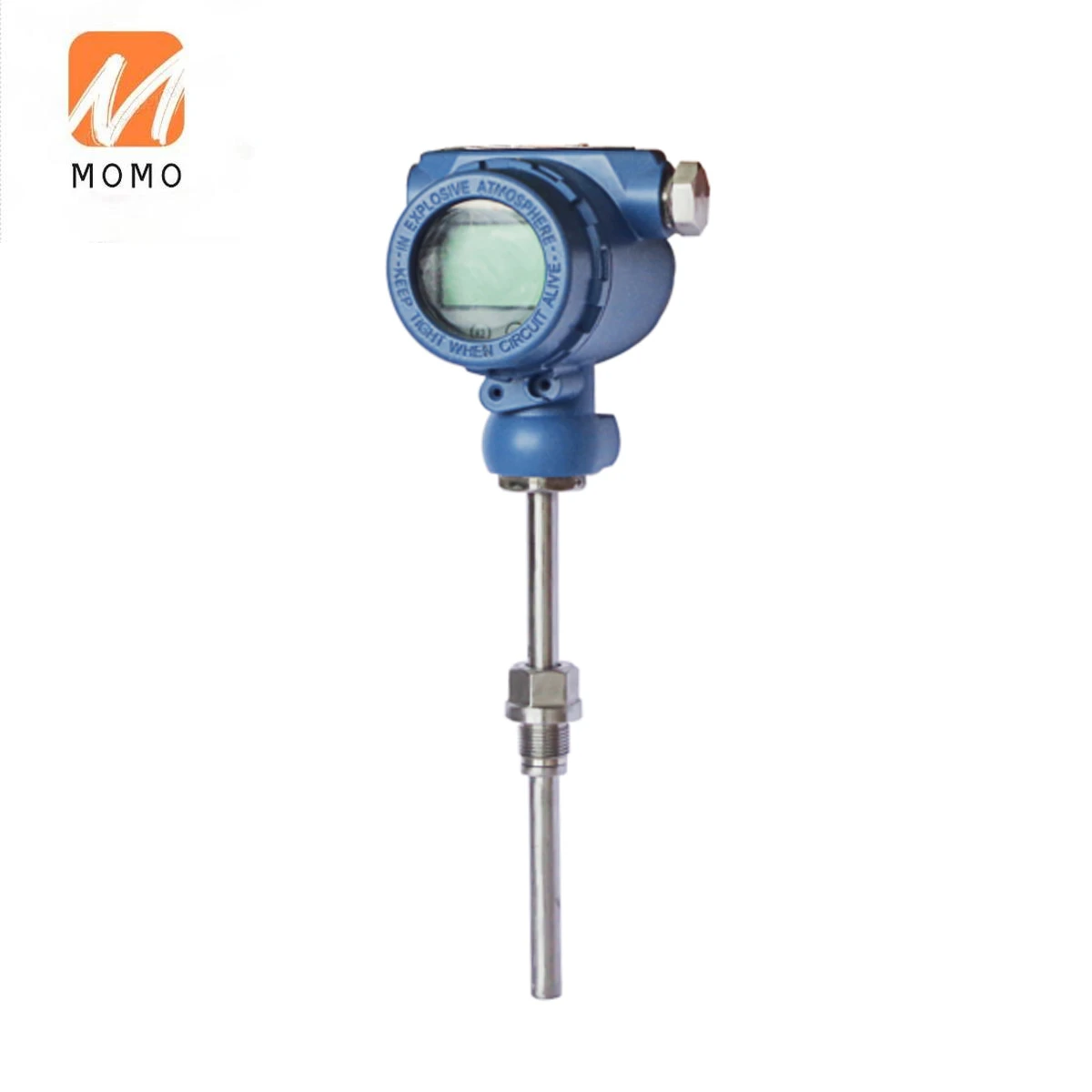 High quality RS485 RS232 Hart RTD PT100 4-20 mA Stainless steel temperature transmitter with Led lcd display