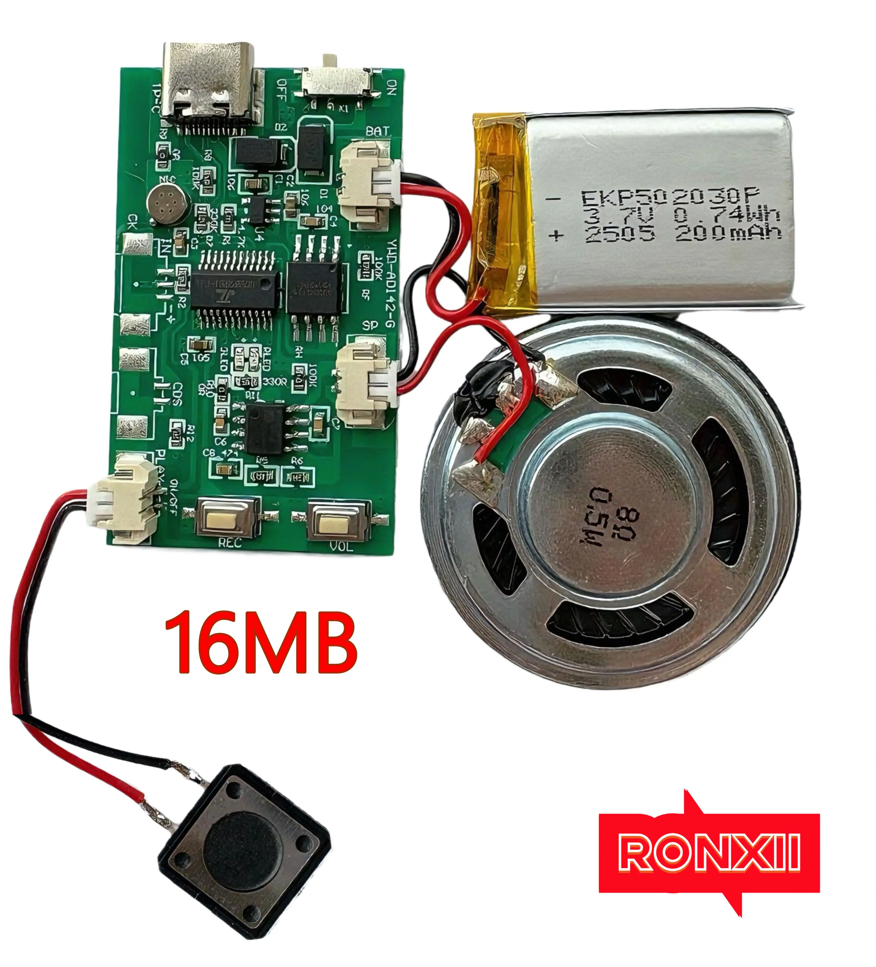 Рисунок 2 - Музыкальный модуль 16 МБ/32 МБ