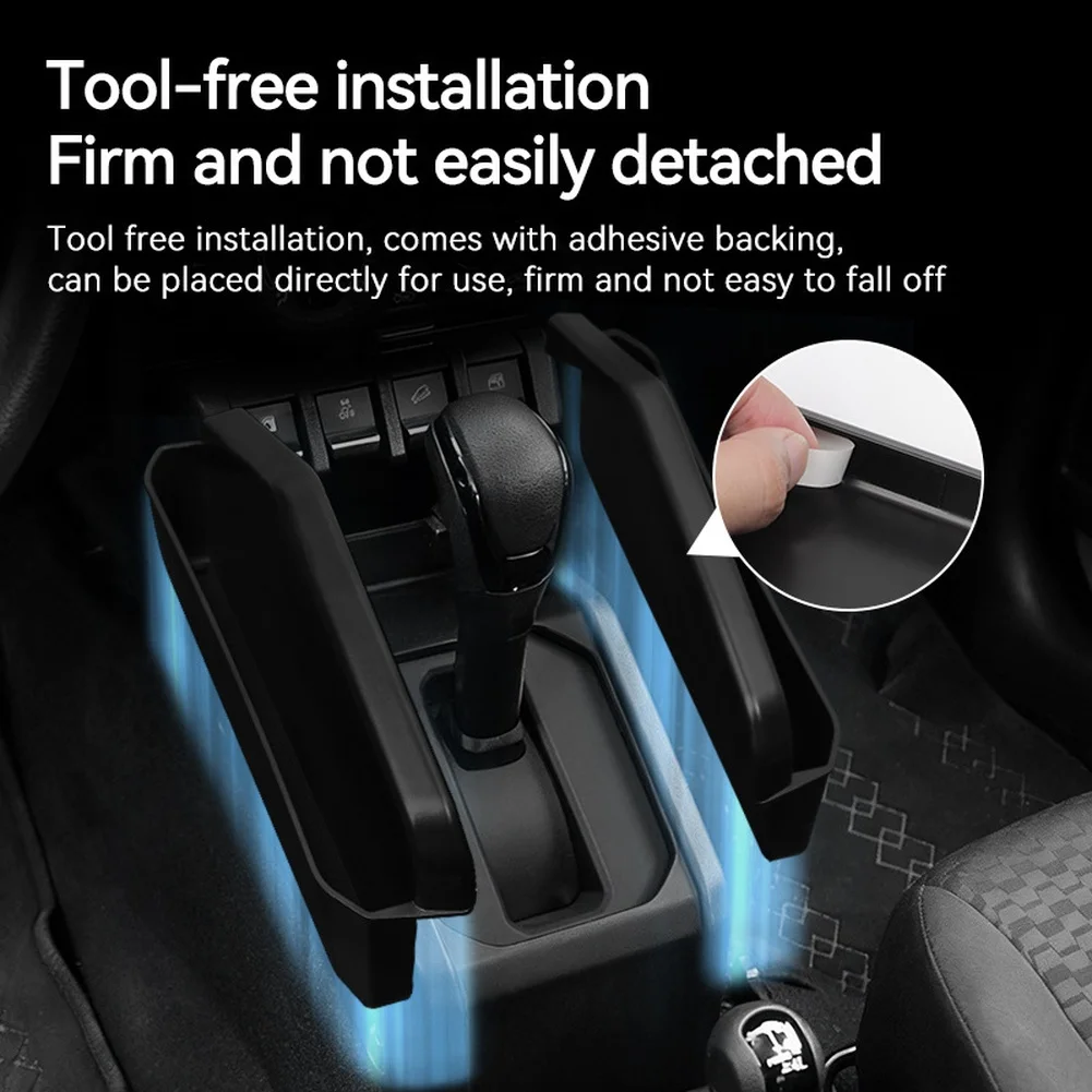 Waterproof Center Console Hanging Storage Box for 24-25 For JIMNY with ABS PVC Material to Maximize Vehicle Storage Efficiency