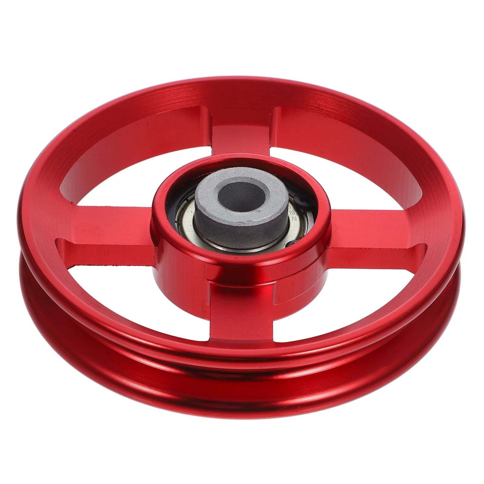 Pulley Wheel Exercise Equipment Stainless Steel Pulling Down Aluminum Alloy Fitness Home Accessories for Gym image 5