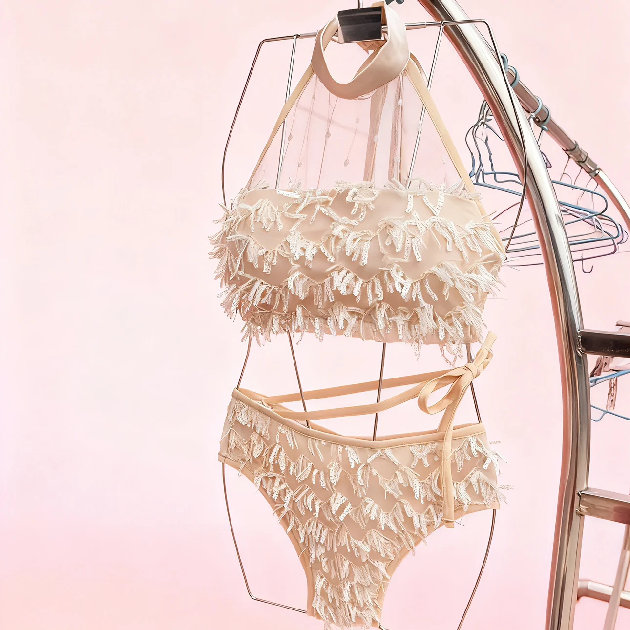 vetements-de-danse-sur-poteau-pour-femmes-haut-a-col-suspendu-short-fendu-ensembles-de-bikini-sexy-vetements-de-scene-pour-discotheque-et-bar-nouvelle-collection-2025-dqs21421