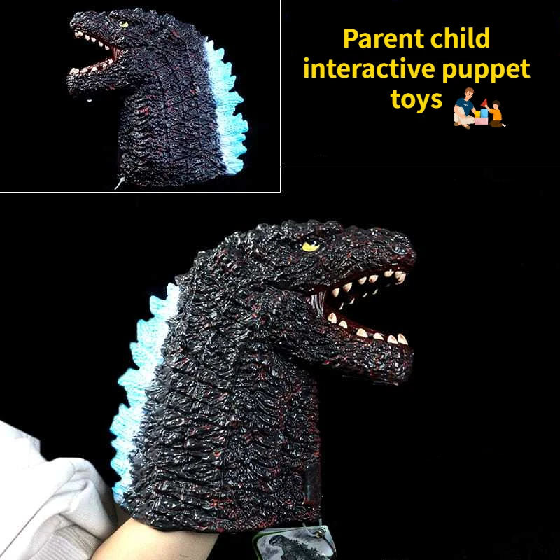 20cm Anime Godzilla vs King Kong Hand Soft Rubber Toys Realistic