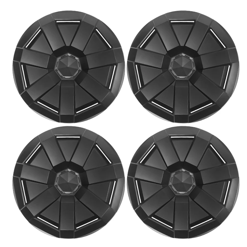 Full Rim Protector Wheel Hub Caps Set Hubcap Wheel Covers Replacement Hub Caps Compatible for CYBER TRK 2024 TSL80485