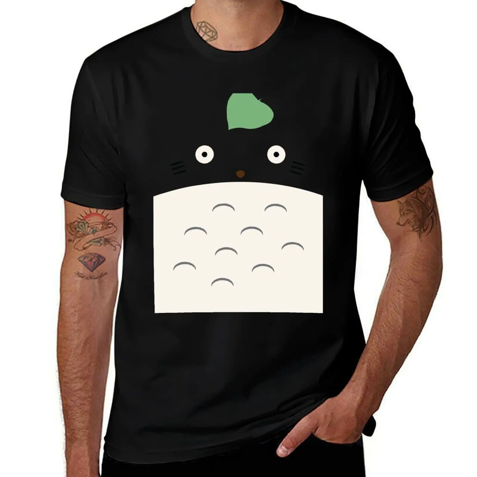 

Totorro Anime Cute Print Tee T-Shirt clothes tshirts personalised graphics graphic shirts luxury clothes men