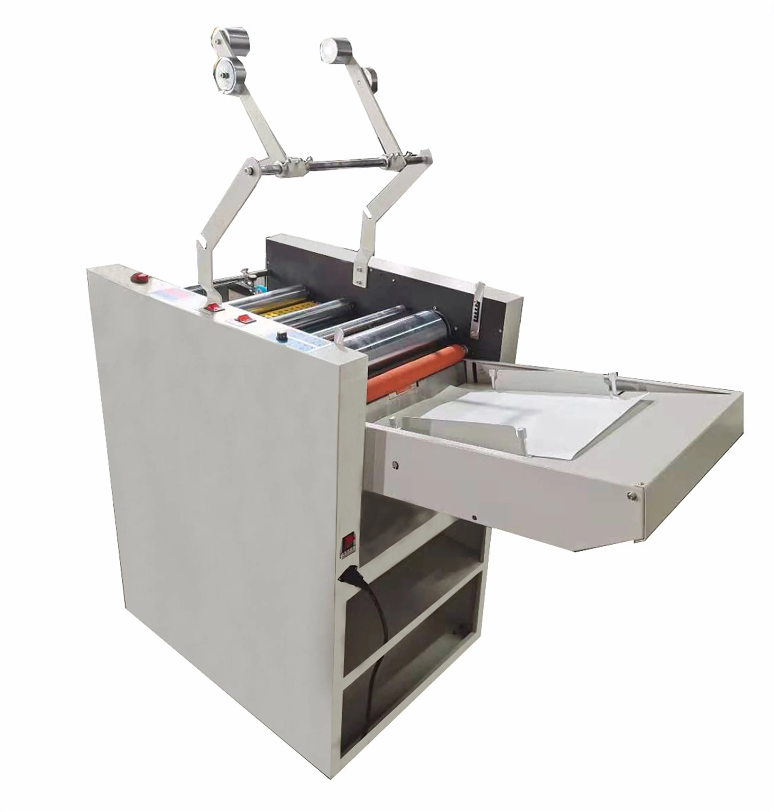 SG-390E Industrial Automatic Hot Roll Laminating Machine Oil Heating Thermal Single Side Paper Photo Hot Laminating Machine