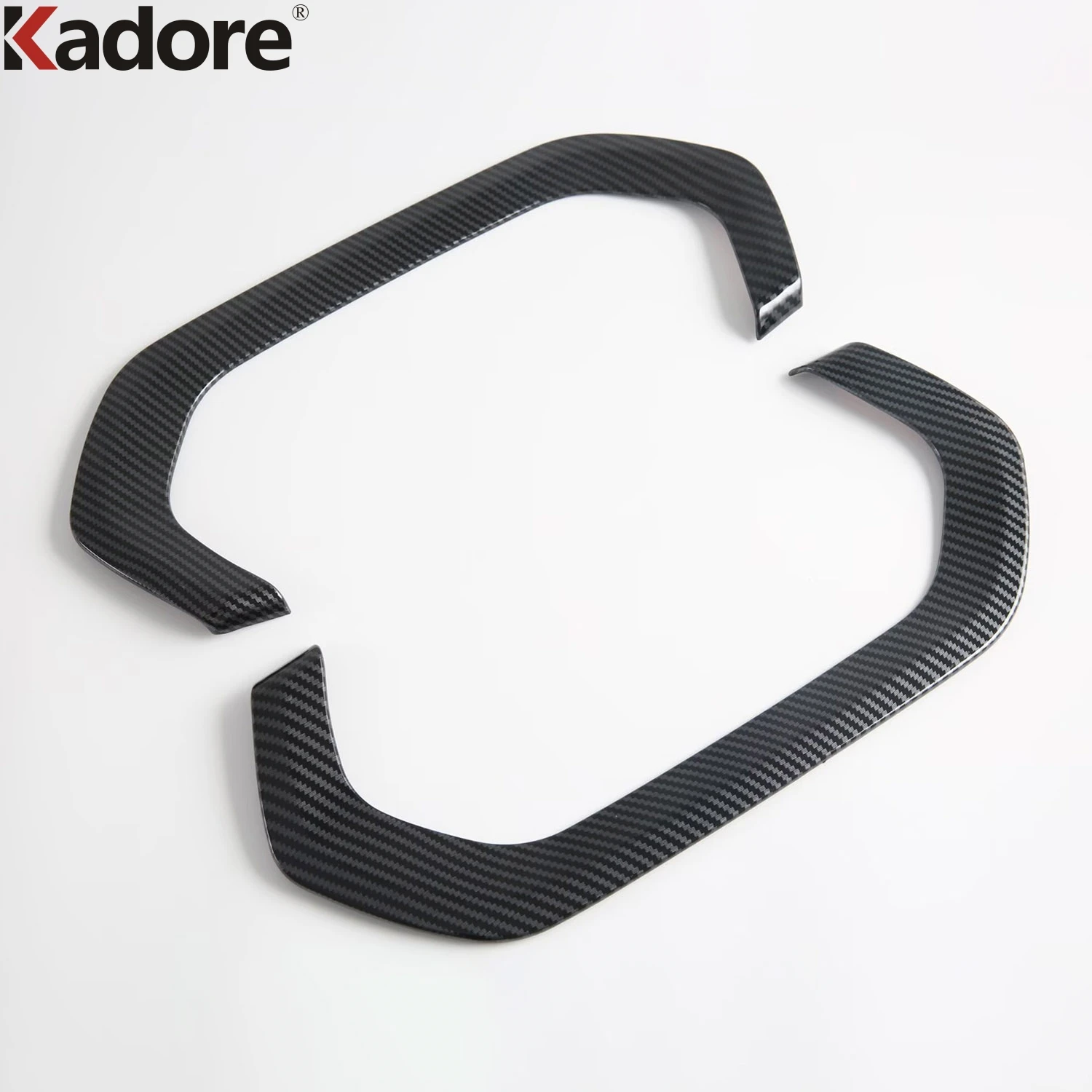 لسوبارو فورستر 2025 2026 ألياف الكربون المصد الخلفي غطاء مصبغة الكسوة السفلى الشوايات الإطار الزخارف اكسسوارات السيارات