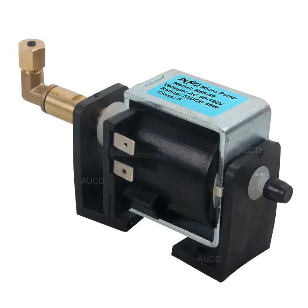 Máquina de microbomba de aceite solenoide de pozo profundo eléctrico 55DBC para pulverizador de 1500W 3000W máquina de niebla de humo atomizador piezas de Motor nebulizador