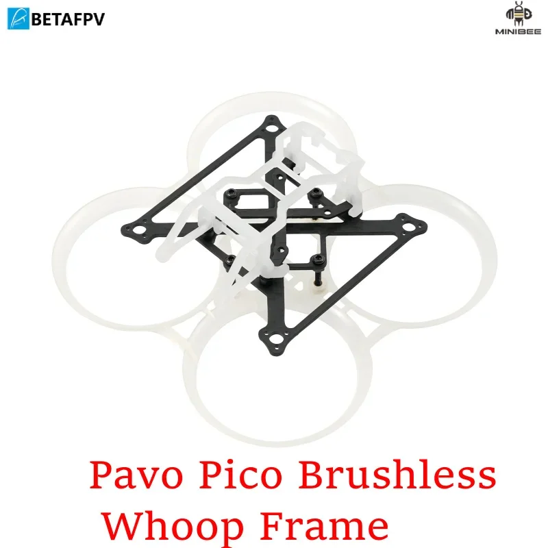 BETAFPV Pavo Pico Rack Compatible con transmisión de imágenes O3 Racing Drone Rack de 1,7 pulgadas