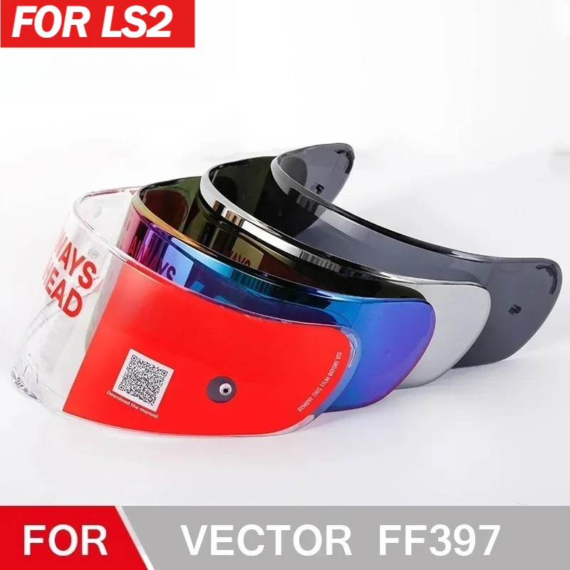 

For LS2 FF397 FF801 Motorcycle Helmet Visor Clear Dark Smoke Multicolour Shield Vizard Suitable for LS2 VECTOR Helmets Lens
