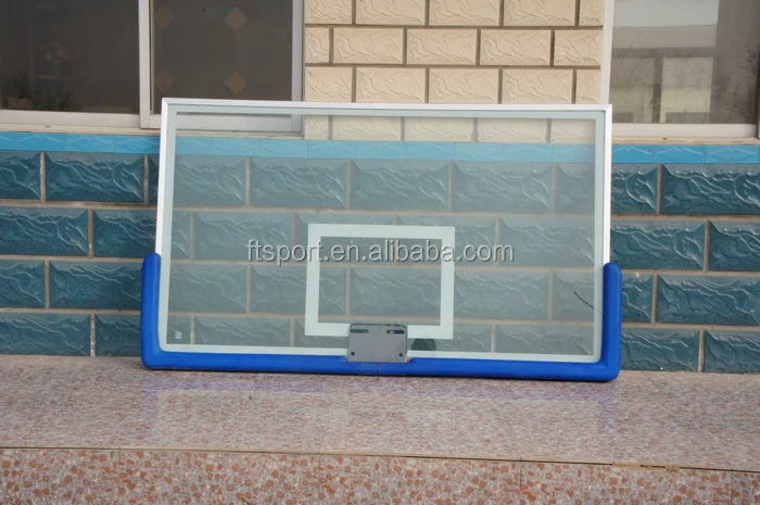 1800 мм * 1050 мм полноразмерная баскетбольная панель из ламинированного стекла и обод для школы 2025 г.