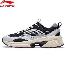 Li-ning Männer starlit lite Lifestyle Schuhe Kissen Retro-Stil tragbare Fitness Freizeit Sportschuhe Walking Sneakers agct235