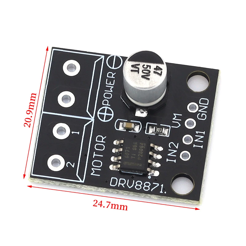 Javino 1/5/10Pcs Motor Driver DRV8871 3.6A DC Motor Driver H-bridge PWM Drive Module DRV8871