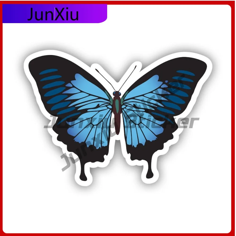 

Papilo Ulysses Butterfly Sticker Waterproof Outdoor Cute Laptop Waterproof Vinyl Decal For Toilet Seat Creative High Quality Fun