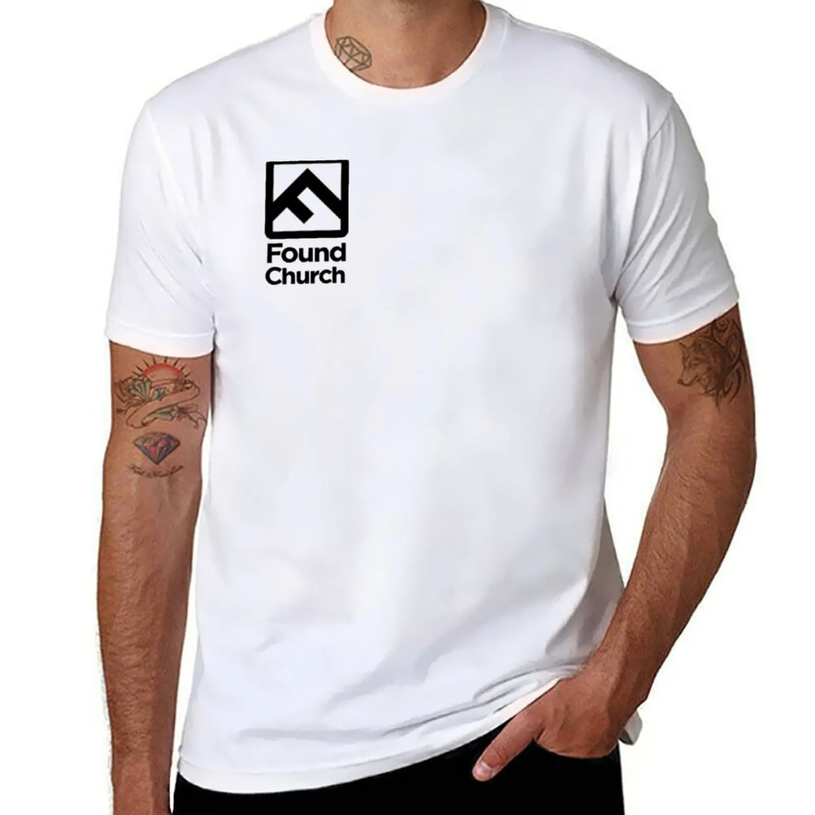 

Found Church verticle T-Shirt t shirts with prints cotton t shirt pack T-Shirt