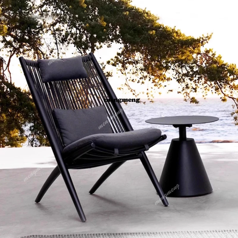 X  Summer Garden Outdoor Chair Playground Balcony Backyard Indoor Outdoor Chair Adult Nordic Style Sillas Minimalistas Furniture