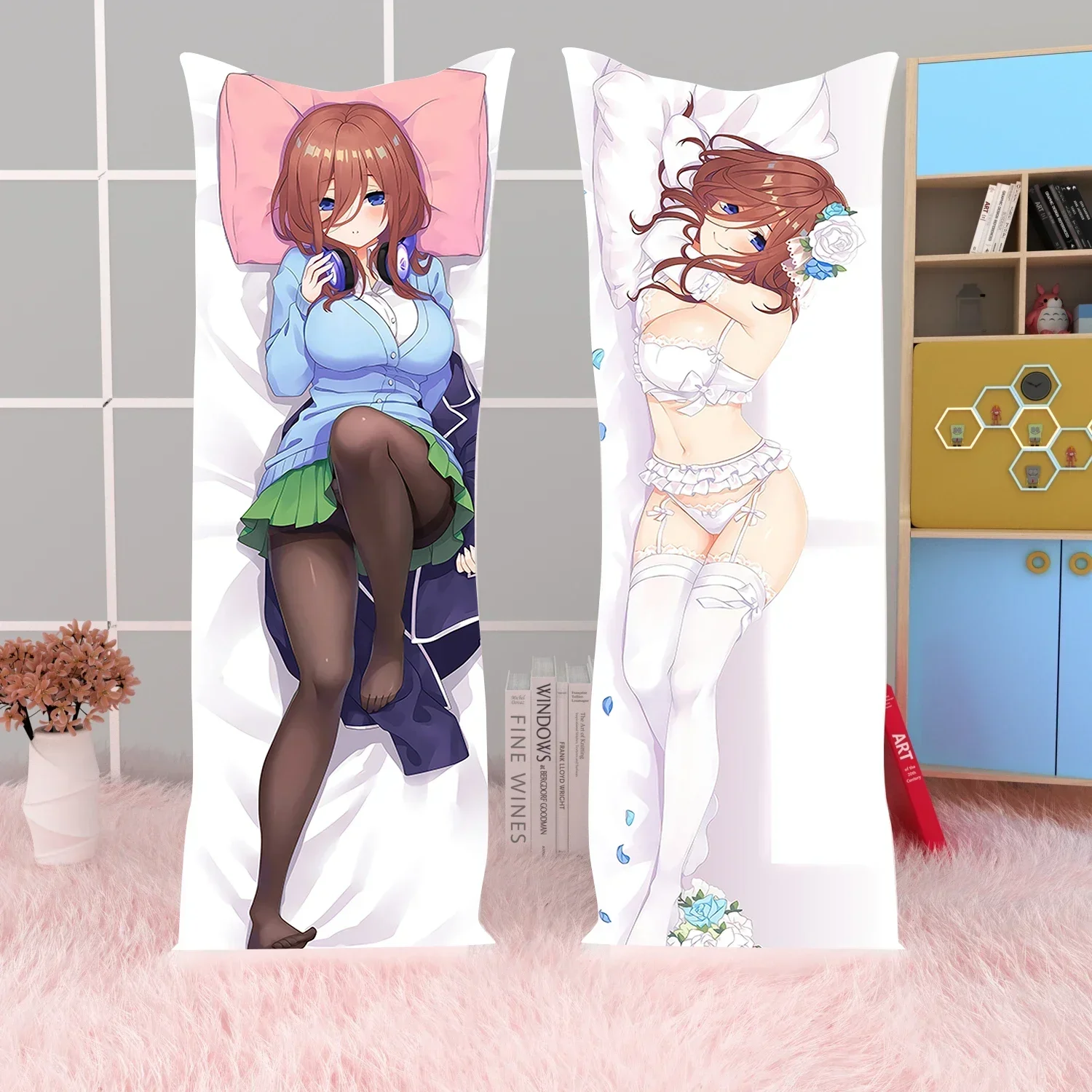 

Anime The Quintessential Quintuplets Dakimakura Pillowcase Cushion Cover Hugging Body Pillow Case Game Otaku Pillow Cover