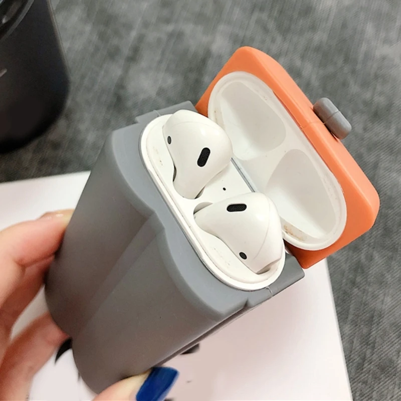 Яркий силиконовый чехол для корпуса наушников для активного образа жизни K1KF