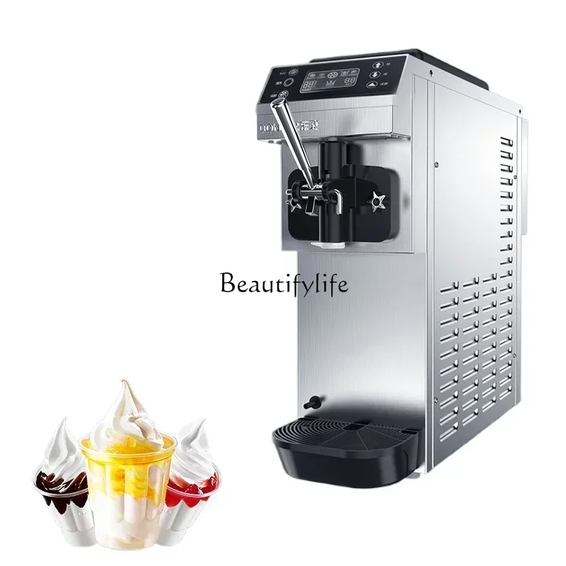 

Ice Cream Machine CKX60-A19 Commercial Automatic Soft Desktop Cone Ice Cream Machine