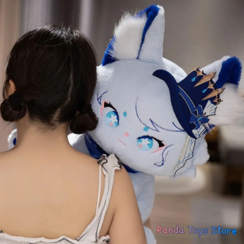 Kawaii Genshin Impact Pluche Furina Kat Plushie Knuffeldier Spel Figuur Model Poppenkamer Decor Kussen Kinderen Verjaardag Kerstcadeaus