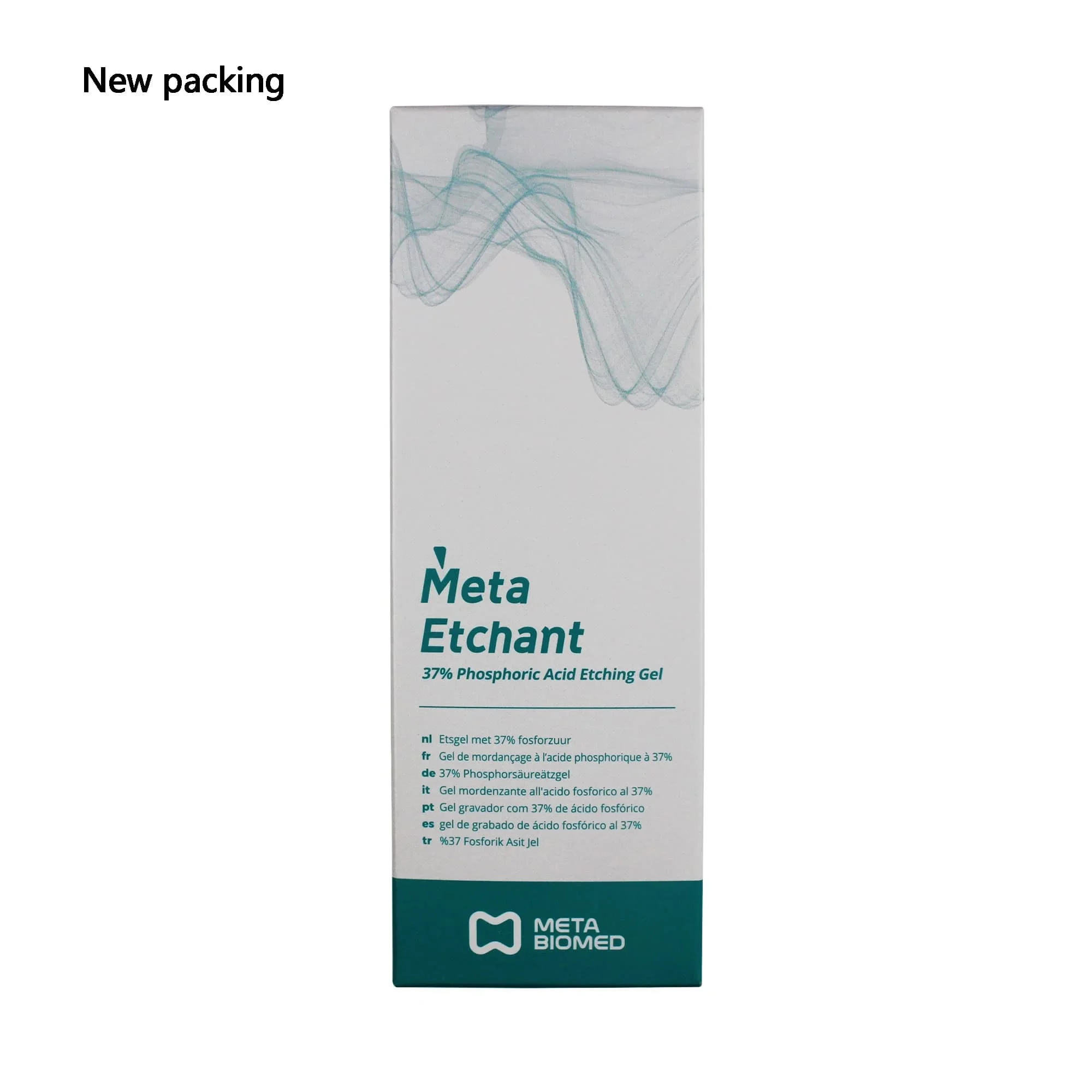 Dental Etchant Acid-etch Gel Meta Etchant 37% Phosphoric Acid Etchant, 3g/tube, 3 tubes/box