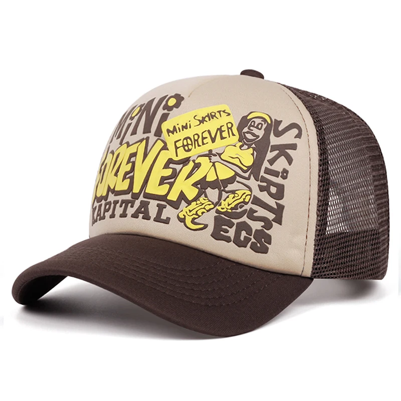 2026 New Baseball Hat MINI Offset Printing Hip Hop Skateboarding Hat Daily Commuting Decoration Hat Sunshade Hat Unisex Mesh Hat
