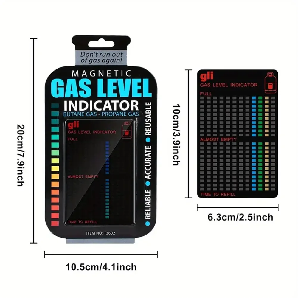 Gas Indicator Level Practical Propane Butane LPG Fuel Gas Tank Level Indicator For Home Kitchen Outdoor Use image 4