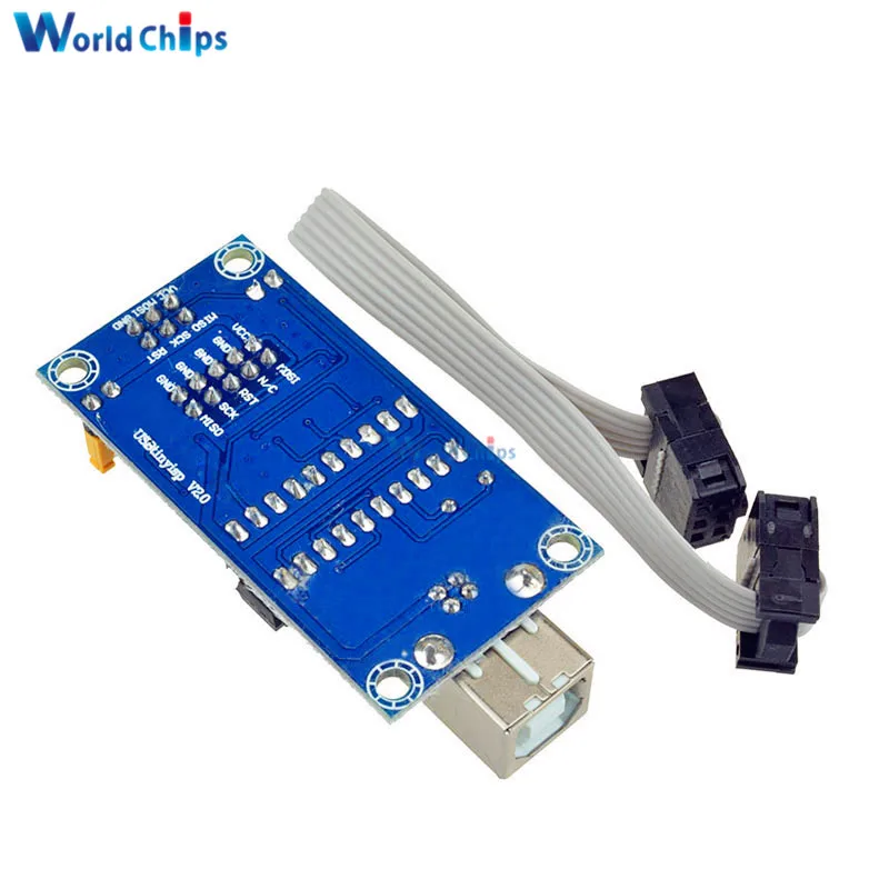 USBTiny USBtinyISP AVR ISP программатор загрузчик для Arduino IDE Meag2560 R3 с 10-контактным кабелем для программирования